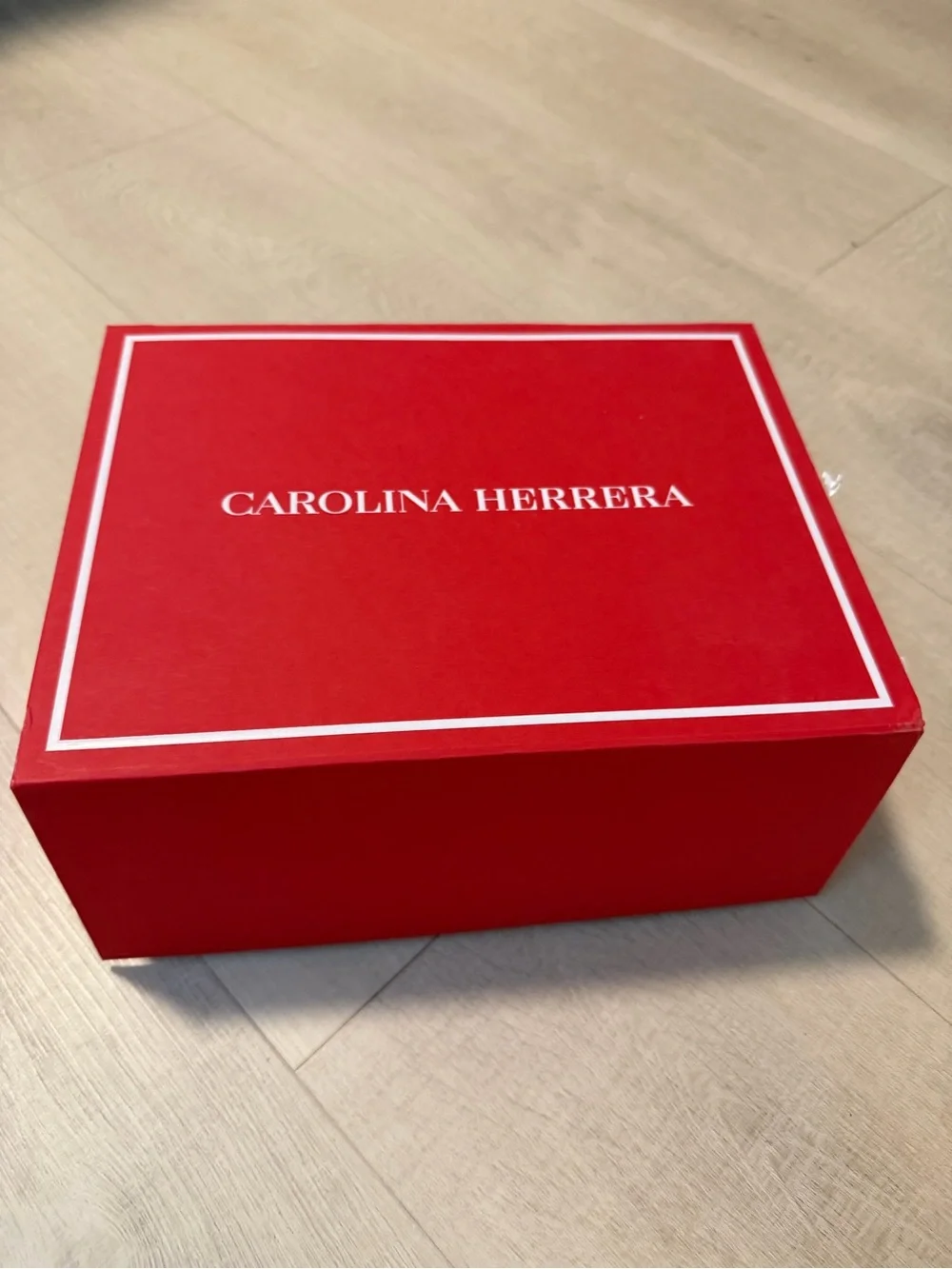 Carolina Herrera Red Box with White Logo Medium size